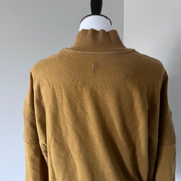 Free People Movement Adeline Pullover 1/4Zip Sweatshirt size L - Picture 7 of 10